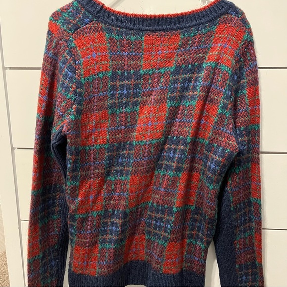 POOF Red Plaid Holiday Sweater - Picture 3 of 4